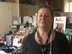 INTERVIEW: Nathalie Dubois-Sissoko President & CEO Dubois, Pelin & Associates introducing herself at the DPA Gift Lounge at 64th Cannes Film Festival at Cannes . (Footage by WireImage Video/GettyImages) Stock Footage