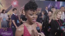 Danai Gurira Discusses Her Character Okoye in 'Black Panther' and 'Avengers: Infinity War' News Clip