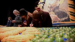 CLEAN : Paraguay crafts altar with typical crops for Pope Francis visit News Clip