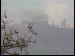 Bosnia - Heavy Fighting Rocks Sarajevo News Clip