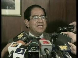 COLOMBIA: CONGRESSMEN UNDER PRESSURE IN SAMPER INQUIRY News Clip