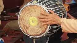 Thai Local Classical Music Playing Stock Footage