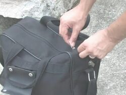 The bag Stock Footage