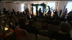 Same sex weddings on Empire State Building, couples tour sewers News Clip