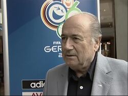 Blatter on Botswana official scandal News Clip