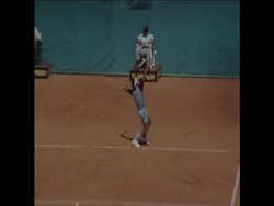 SYND 17 3 79 BUENOS AIRES TENNIS MATCH News Clip
