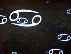 Zodiac Cancer Flight Stock Footage