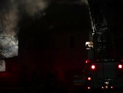 Smoking house Stock Footage