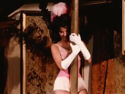 Show time at Roaring 20s restaurant Stock Footage