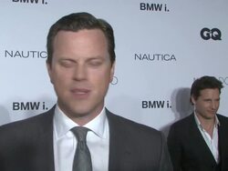 SPEECH - Willie Geist jokes that he can't believe GQ invited him back, on getting ready for tonight, on what it means to him to be a gentleman Stock Footage