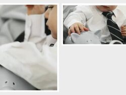 Father and Son Saving Money Stock Footage