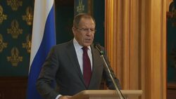 Arab League Envoy Brahimi meets with Russia Foreign Minister Lavrov after Syria ceasefire failure News Clip