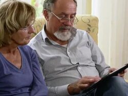 Senior Couple Stock Footage