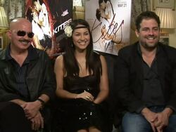 Barbari Mori attempting to say 'I love you' in hindu, gives the movie  Stock Footage