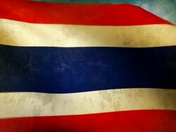 Waving Flag - Thailand Stock Footage