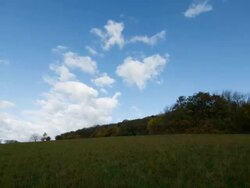 Landscape in Autumn - Time Lapse Stock Footage