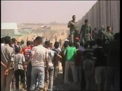 Support for soldier's family, troops relax, Palestinian protests News Clip