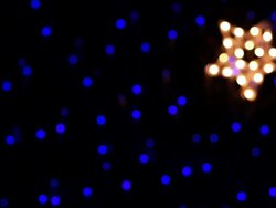Christmas star background Stock Footage