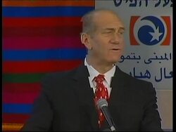 Olmert comments on ceasefire News Clip