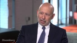Goldman CEO on Small Business, Volcker Rule, FICC Trading News Clip