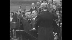 Paul McNutt becomes Governor of Indiana News Clip