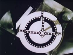 Apollo 11 Eagle landing craft separates from Columbia Stock Footage