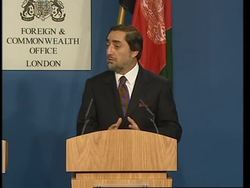 Afghan foreign minister comments on Newsweek Instructional Video