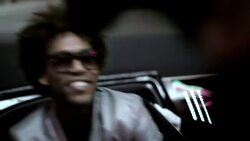 Hip-hop artist signs autographs for fans and walks red carpet at awards show gala at awards show Stock Footage