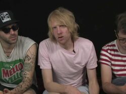 Male Bonding Interview (clip 1) Stock Footage