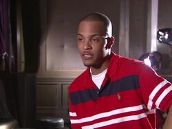 INTERVIEWS: T.I. offers advice to kids wanting to enter the music business at the T.I. Performs A One Night Only Show for AXE Music in New York City at New York NY.  Stock Footage