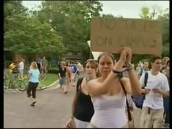 Outcry and reax over use of taser on student questioning Kerry News Clip