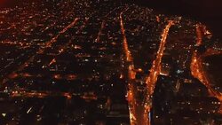 Bright lights, big city Stock Footage