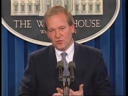 USA: WASHINGTON: CLINTON'S RECEIVE PUPPY AS CHRISTMAS PRESENT News Clip