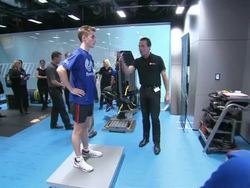 Pregnant Duchess of Cambridge visits GSK Human Performance Lab in Brentford, West London News Clip