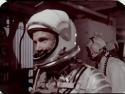 Project Mercury Atlas 6 Mission pre-flight preparations Stock Footage