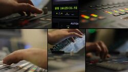 Broadcasting Montage Stock Footage