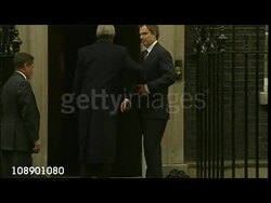 NELSON MANDELA DOWNING STREET VISIT News Clip