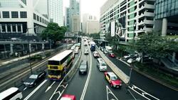 Defocused Traffic Stock Footage