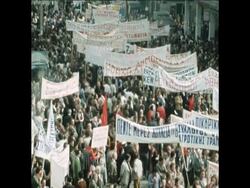 SYND 9 5 75 LEFT WING CELEBRATIONS OF COMMUNIST VICTORY IN VIETNAM News Clip