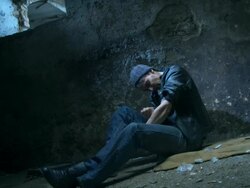 HD DOLLY: Young Man Shooting Heroin Stock Footage