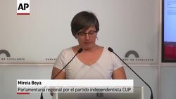 Líderes catalanes estudian fecha para declarar independencia News Clip