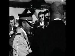 SYND 29 1 68 YUGOSLAV LEADER TITO MEETS EMPEROR SELASSIE Instructional Video