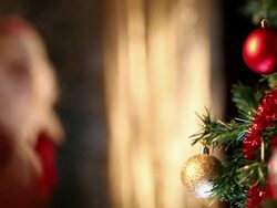 Is this Santa Claus? Stock Footage