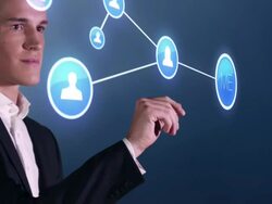 Social Network Stock Footage