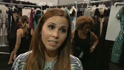Monique Lhuillier presents a water-inspired collection at New York Fashion Week News Clip