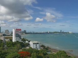 HD Timelapse pattaya city Stock Footage