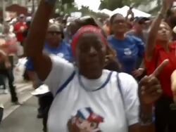 Calle Ocho Street Festival Takes Over Little Havana Stock Footage