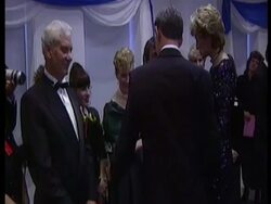Princess Diana Meets Pavarotti News Clip