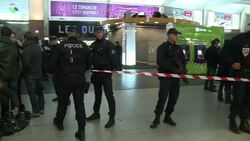CLEAN : Paris knife attack was bid to kill soldier News Clip