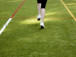 track running Stock Footage